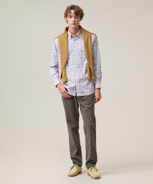 J.PRESS / ジェイプレス シャツ・ブラウス | 【SOMELOS / ソメロス】コットンオックス マルチチェックシャツ / B.D. | 詳細4