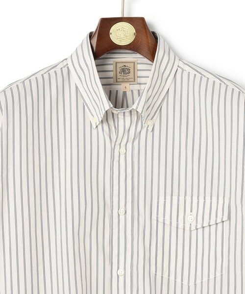 J.PRESS / ジェイプレス シャツ・ブラウス | 【SUPIMAコットン使用】マルチストライプブロードシャツ / B.D. | 詳細2