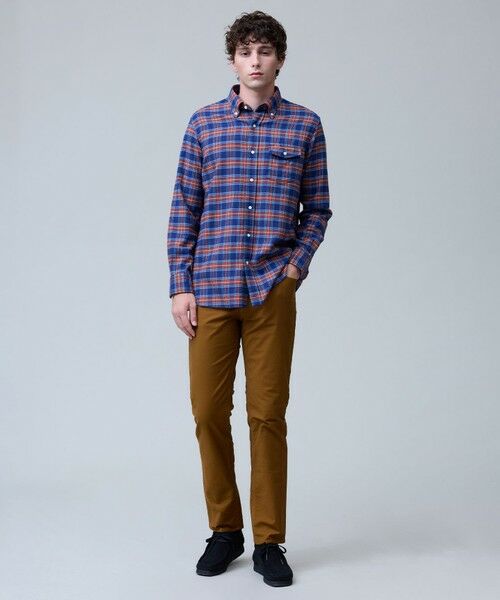 J.PRESS / ジェイプレス シャツ・ブラウス | テンセルミックスコットンネルシャツ / B.D. | 詳細1