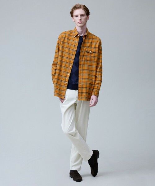 J.PRESS / ジェイプレス シャツ・ブラウス | テンセルミックスコットンネルシャツ / B.D. | 詳細7