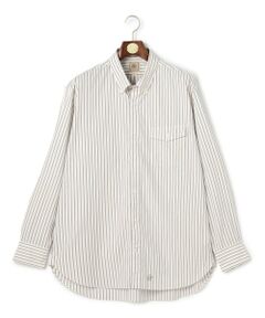J.PRESS / ジェイプレス シャツ・ブラウス | 【KING SIZE】【SUPIMAコットン使用】マルチストライプブロードシャツ / B.D.