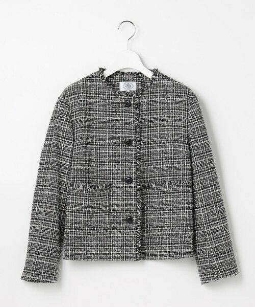 J.PRESS / ジェイプレス その他アウター | Lightループチェック ツイード ジャケット | 詳細8