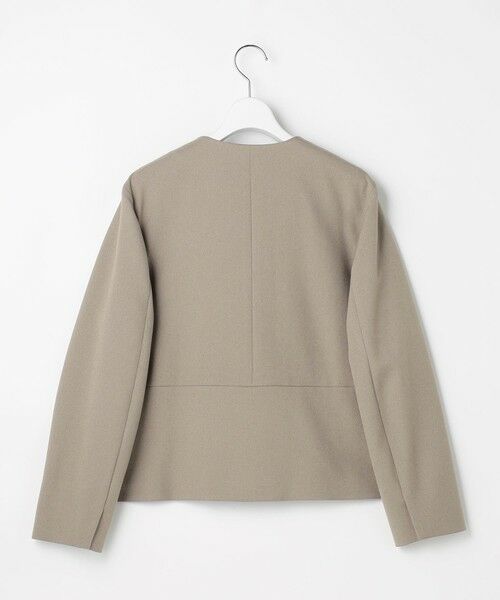 J.PRESS / ジェイプレス ノーカラージャケット | 【WEB限定カラーあり】ツムギートflannel ノーカラー ジャケット | 詳細7