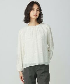 J.PRESS / ジェイプレス カットソー | カットジャカードプリント カットソー