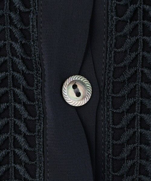 J.PRESS / ジェイプレス カットソー | レースコンビ ボウタイ カットソー | 詳細9