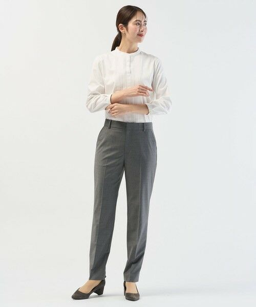 J.PRESS / ジェイプレス カットソー | レースコンビ ボウタイ カットソー | 詳細14