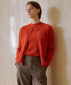 J.PRESS / ジェイプレス カーディガン・ボレロ | KNIT BASIC クルーネック カーディガン