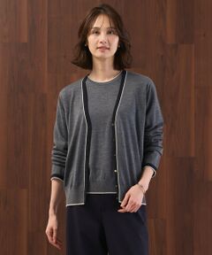 J.PRESS / ジェイプレス その他トップス | トリムツイン ニット