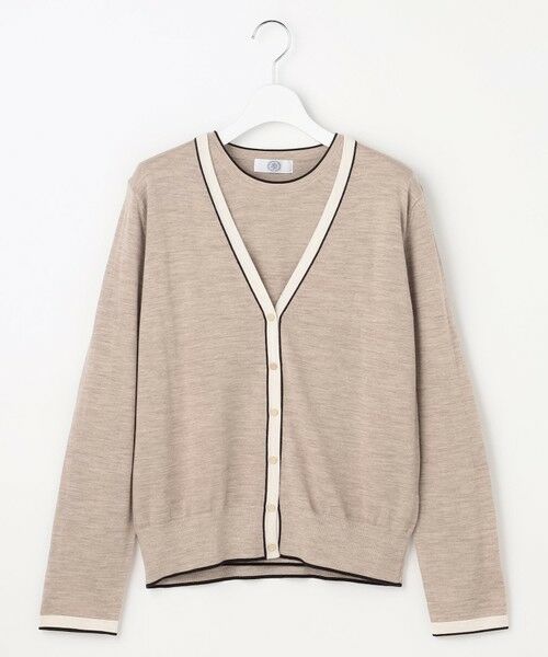 J.PRESS / ジェイプレス その他トップス | トリムツイン ニット | 詳細9