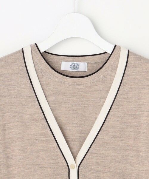J.PRESS / ジェイプレス その他トップス | トリムツイン ニット | 詳細11