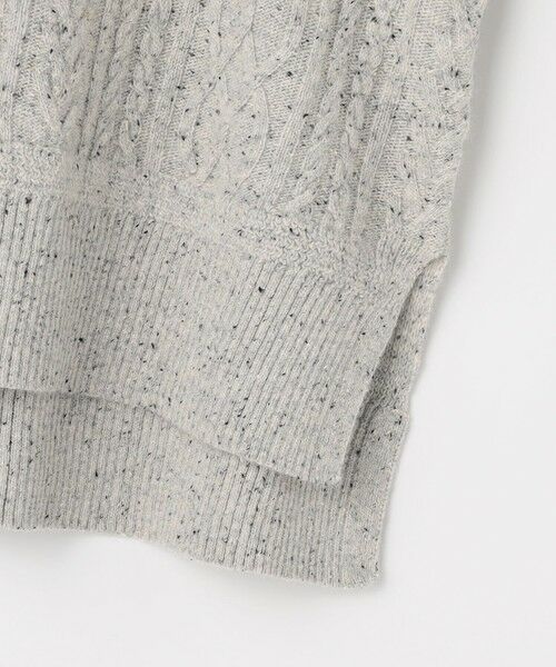 J.PRESS / ジェイプレス ニット・セーター | NEP クルーネック ケーブルニット | 詳細7
