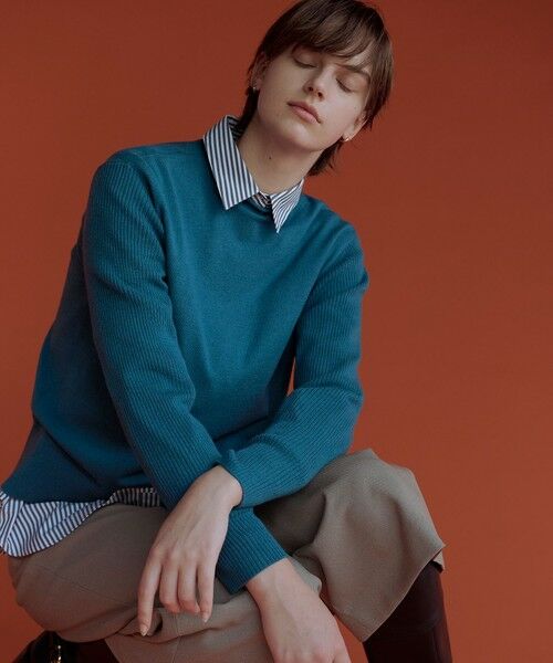 J.PRESS / ジェイプレス ニット・セーター | SOFT TOUCH WOOL 立ち襟 ニット | 詳細19