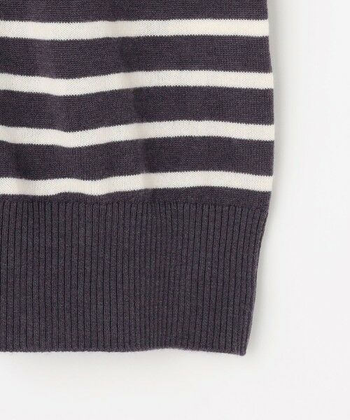J.PRESS / ジェイプレス ニット・セーター | SOFT TOUCH WOOL ボーダー ニット | 詳細7