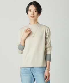 J.PRESS / ジェイプレス ニット・セーター | SOFT TOUCH WOOL ブロッキング ニット