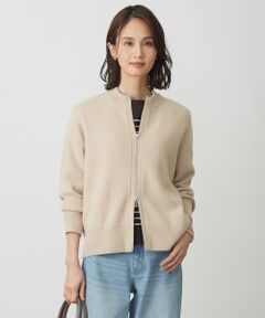 J.PRESS / ジェイプレス ニット・セーター | CAT ジップアップ ブルゾン ニット