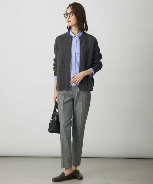 J.PRESS / ジェイプレス ニット・セーター | CAT ジップアップ ブルゾン ニット | 詳細3