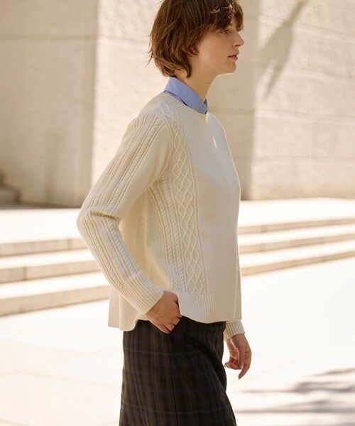 J.PRESS / ジェイプレス ニット・セーター | 【WEB限定カラーあり】CAT クルーネック ニット | 詳細1