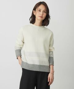 J.PRESS / ジェイプレス ニット・セーター | CAT ブロッキング ニット