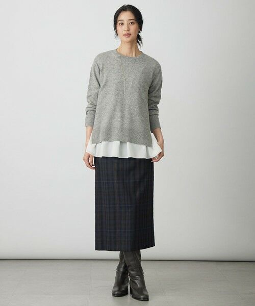 J.PRESS / ジェイプレス ニット・セーター | CASHMERE BLEND クルーネック ニット | 詳細5