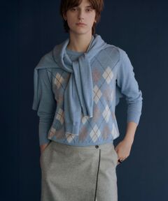 J.PRESS / ジェイプレス その他トップス | アーガイル ツイン ニット