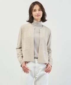 J.PRESS / ジェイプレス ニット・セーター | ジャガード ニット ジャケット