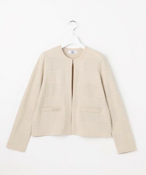 J.PRESS / ジェイプレス ニット・セーター | ジャガード ニット ジャケット | 詳細4