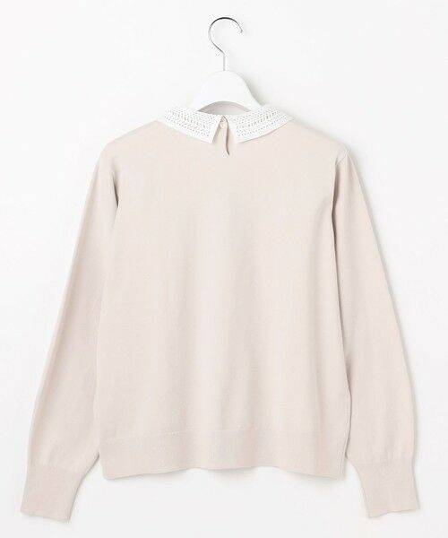 J.PRESS / ジェイプレス ニット・セーター | レーヨンストレッチ 刺?襟 ニット | 詳細6