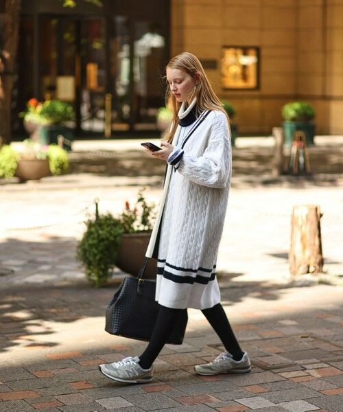 J.PRESS / ジェイプレス ニット・セーター | 【J.PRESS ORIGINALS × CLUEL】チルデンニットワンピース | 詳細2