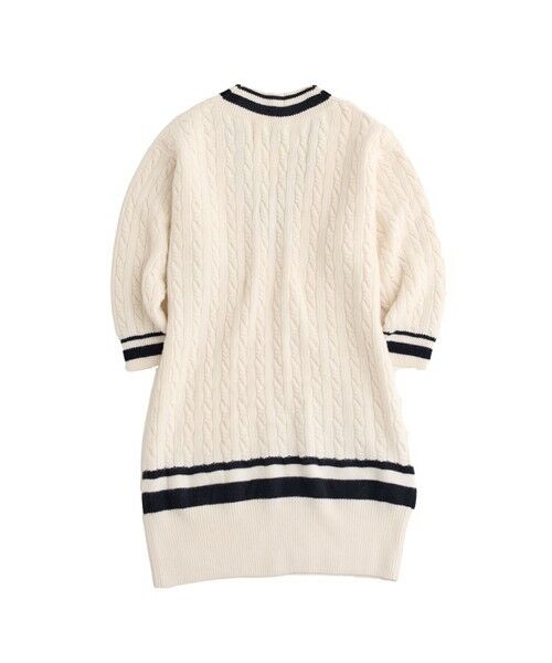 J.PRESS / ジェイプレス ニット・セーター | 【J.PRESS ORIGINALS × CLUEL】チルデンニットワンピース | 詳細5