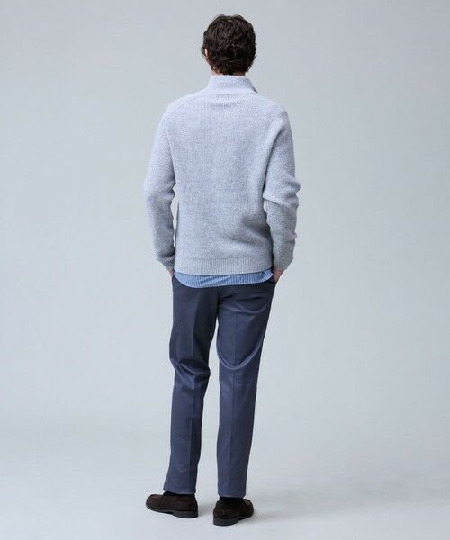 J.PRESS / ジェイプレス ニット・セーター | ウール×カシミヤの上質素材【Cash Lamb's Wool】ハーフジップ ニット_25年モデル | 詳細3