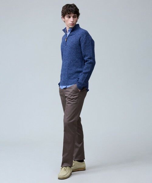 J.PRESS / ジェイプレス ニット・セーター | ウール×カシミヤの上質素材【Cash Lamb's Wool】ハーフジップ ニット_25年モデル | 詳細12