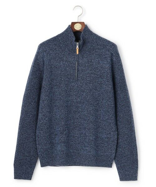 J.PRESS / ジェイプレス ニット・セーター | ウール×カシミヤの上質素材【Cash Lamb's Wool】ハーフジップ ニット_25年モデル | 詳細13