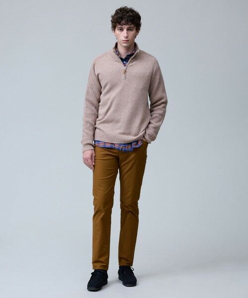 J.PRESS / ジェイプレス ニット・セーター | ウール×カシミヤの上質素材【Cash Lamb's Wool】ハーフジップ ニット_25年モデル | 詳細14