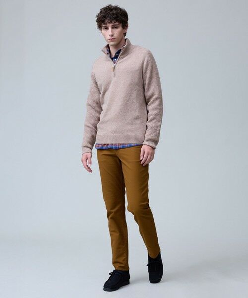 J.PRESS / ジェイプレス ニット・セーター | ウール×カシミヤの上質素材【Cash Lamb's Wool】ハーフジップ ニット_25年モデル | 詳細15