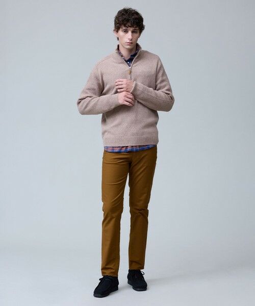 J.PRESS / ジェイプレス ニット・セーター | ウール×カシミヤの上質素材【Cash Lamb's Wool】ハーフジップ ニット_25年モデル | 詳細16