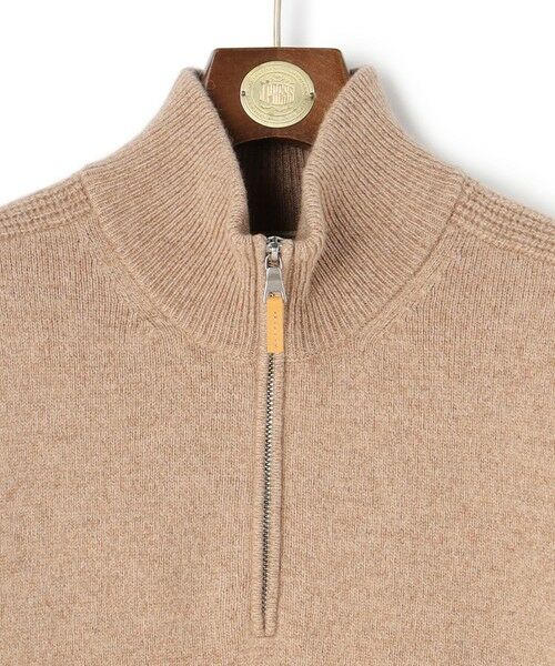 J.PRESS / ジェイプレス ニット・セーター | ウール×カシミヤの上質素材【Cash Lamb's Wool】ハーフジップ ニット_25年モデル | 詳細19