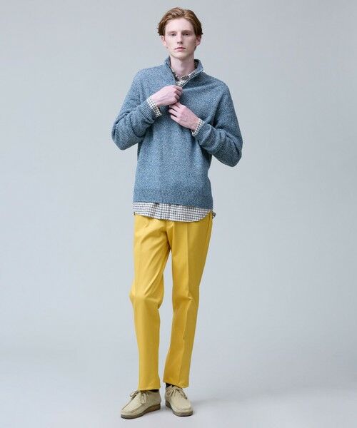 J.PRESS / ジェイプレス ニット・セーター | ウール×カシミヤの上質素材【Cash Lamb's Wool】ハーフジップ ニット_25年モデル | 詳細24