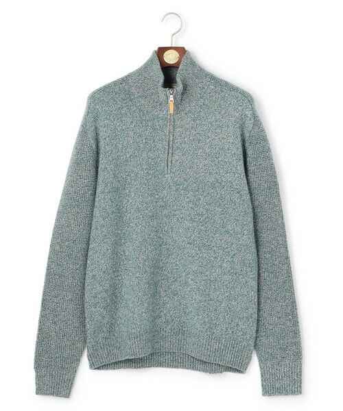 J.PRESS / ジェイプレス ニット・セーター | ウール×カシミヤの上質素材【Cash Lamb's Wool】ハーフジップ ニット_25年モデル | 詳細27