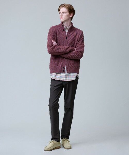 J.PRESS / ジェイプレス カーディガン・ボレロ | ウール×カシミヤの上質素材【Cash Lamb's Wool】ハイネックケーブル カーディガン_25年モデル | 詳細7