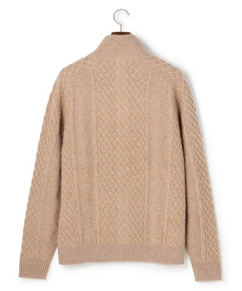 J.PRESS / ジェイプレス カーディガン・ボレロ | ウール×カシミヤの上質素材【Cash Lamb's Wool】ハイネックケーブル カーディガン_25年モデル | 詳細10