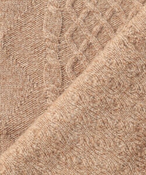 J.PRESS / ジェイプレス カーディガン・ボレロ | ウール×カシミヤの上質素材【Cash Lamb's Wool】ハイネックケーブル カーディガン_25年モデル | 詳細15