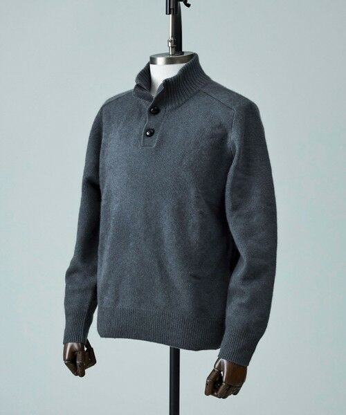 J.PRESS / ジェイプレス ニット・セーター | 【カシミア100%使用】カシミヤリブモックネック ニット | 詳細4