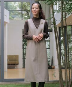 J.PRESS / ジェイプレス ロング・マキシ丈スカート | ツムギートflannel ジャンパースカート