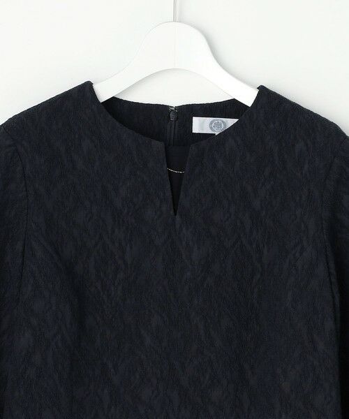 J.PRESS / ジェイプレス ロング・マキシ丈ワンピース | ボタニカルジャガード ワンピース | 詳細7