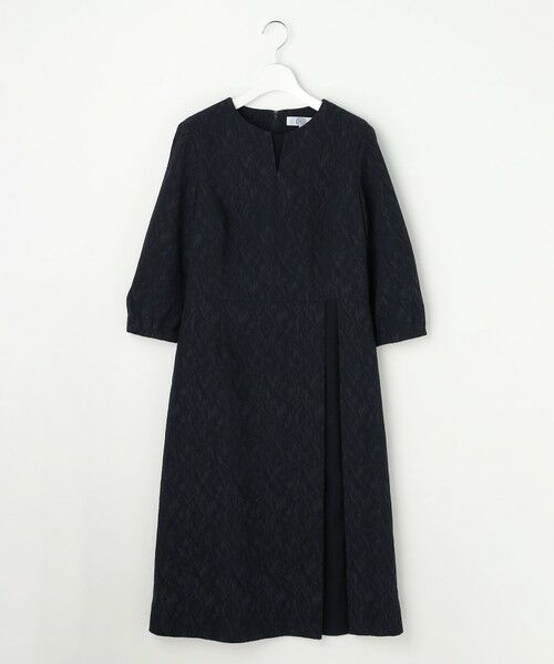 J.PRESS / ジェイプレス ロング・マキシ丈ワンピース | ボタニカルジャガード ワンピース | 詳細11