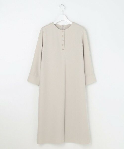 J.PRESS / ジェイプレス ロング・マキシ丈ワンピース | 【2way】セラテリーダブルクロス 襟付き ワンピース | 詳細18