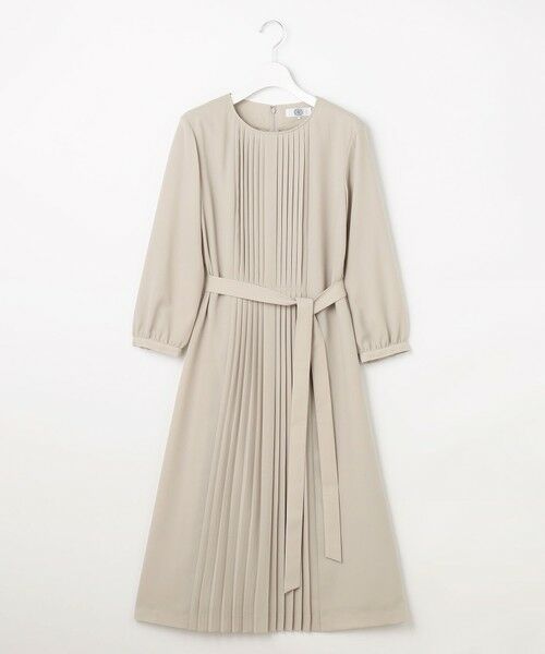 J.PRESS / ジェイプレス ロング・マキシ丈ワンピース | ノルディス2wayジョーゼット フロントプリーツ ワンピース | 詳細11