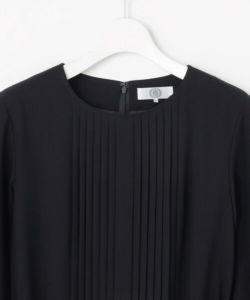 J.PRESS / ジェイプレス ロング・マキシ丈ワンピース | ノルディス2wayジョーゼット フロントプリーツ ワンピース | 詳細16