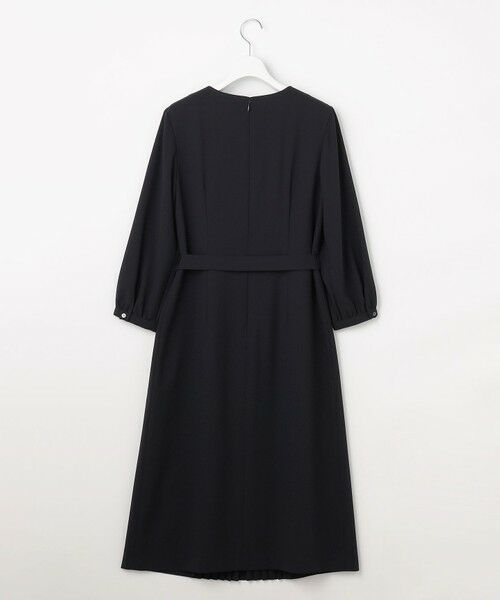 J.PRESS / ジェイプレス ロング・マキシ丈ワンピース | ノルディス2wayジョーゼット フロントプリーツ ワンピース | 詳細20