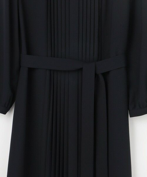 J.PRESS / ジェイプレス ロング・マキシ丈ワンピース | ノルディス2wayジョーゼット フロントプリーツ ワンピース | 詳細24